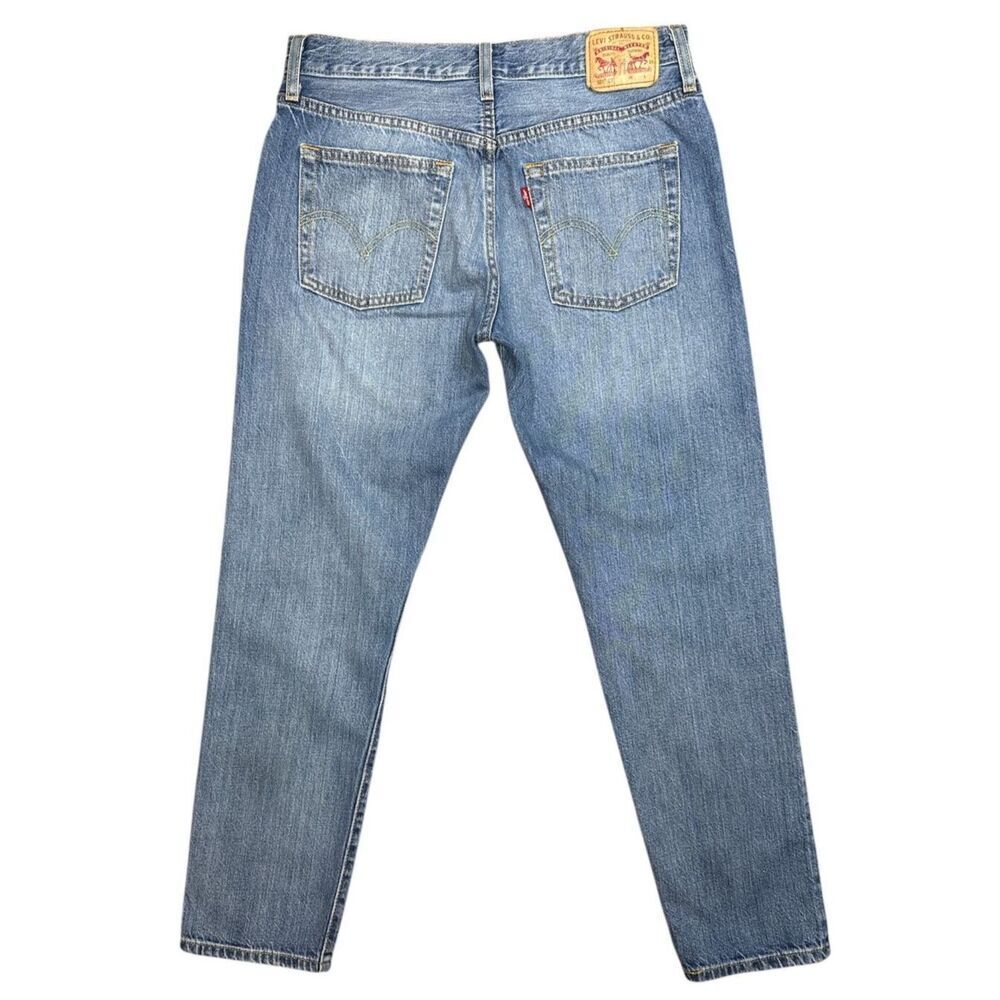 Levi's 501 Orginal Fit Distressed Straight Leg Jean Size: No Size - Picture 2 of 6